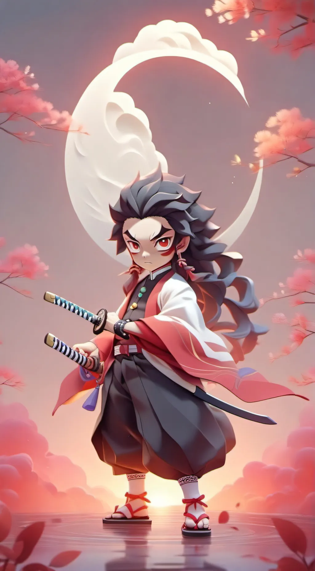 ai character: kimetsu no yaiba background