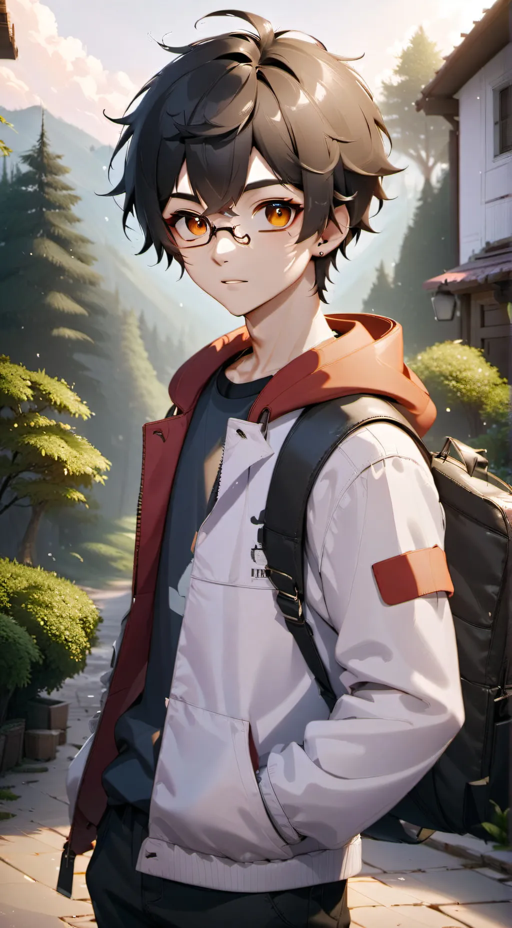 ai character: Jason  background