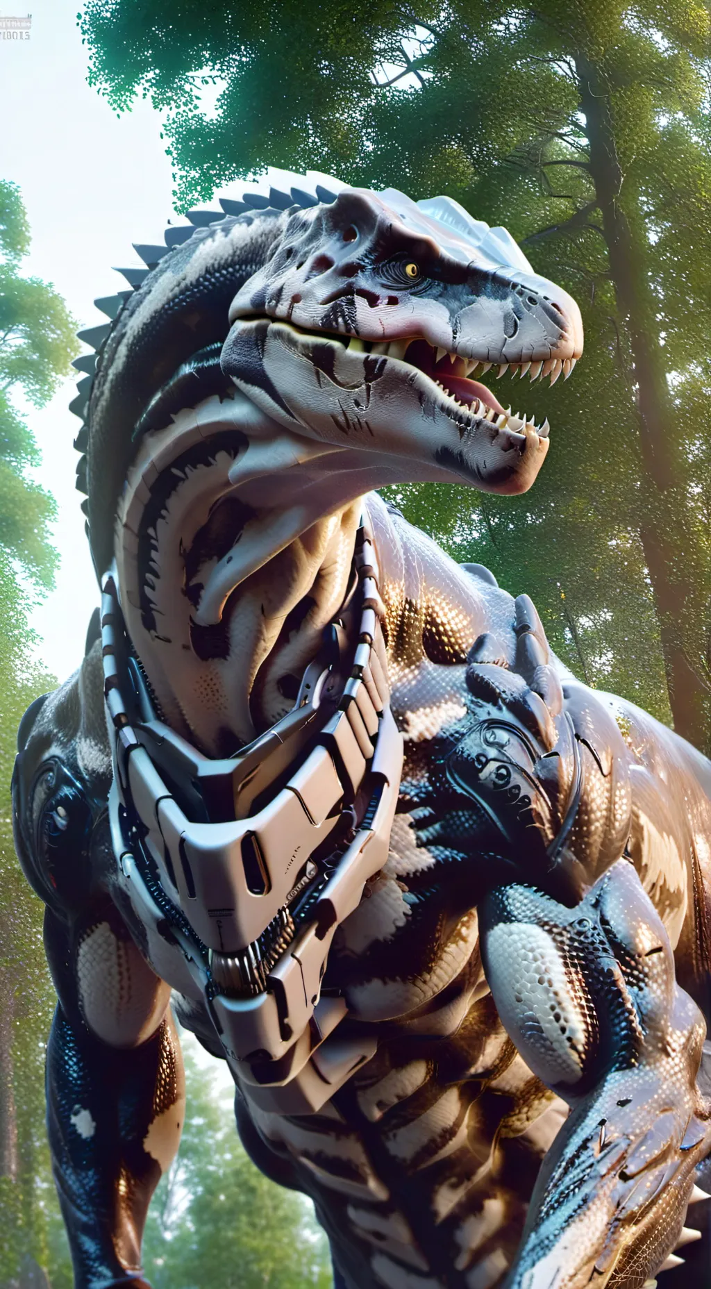 ai character: Indoraptor background