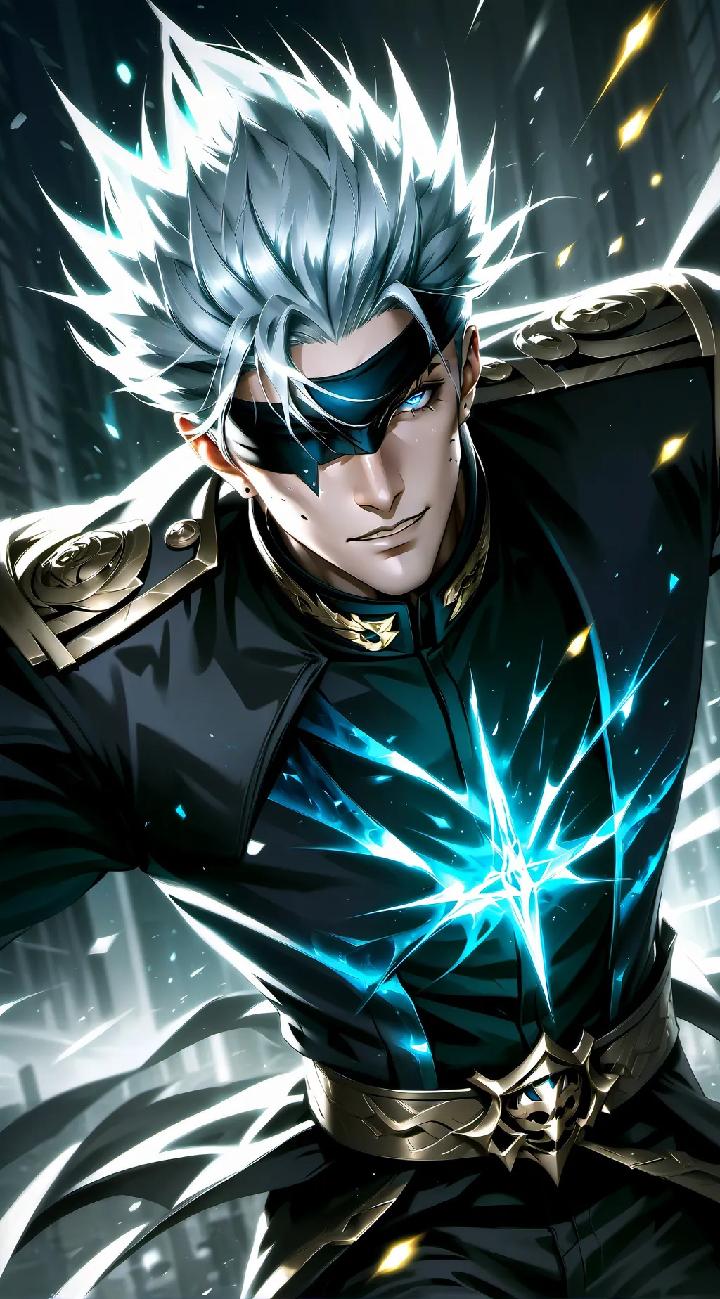 ai character: Satoru Gojo background