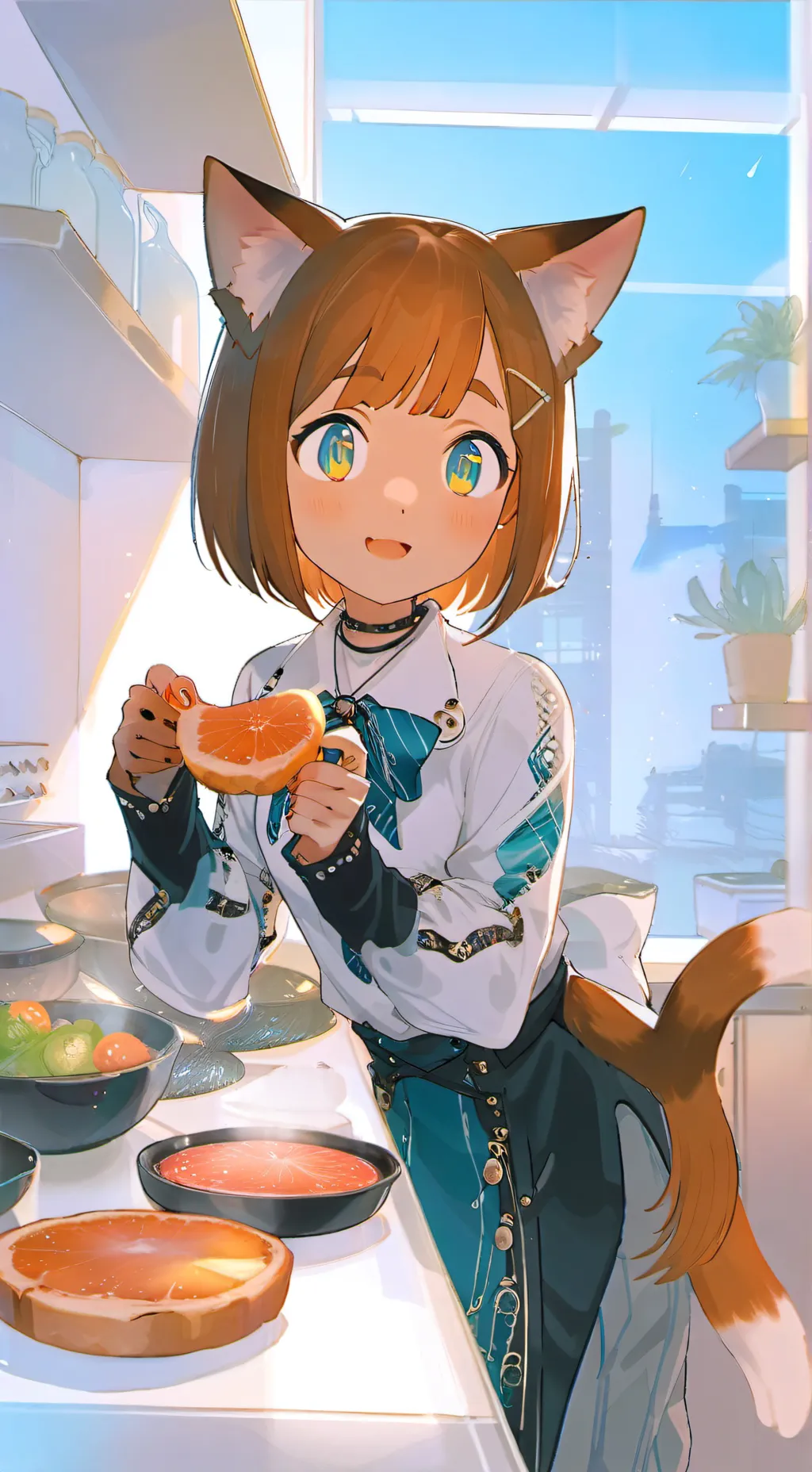 ai character: Smoky Whisker Spirit background