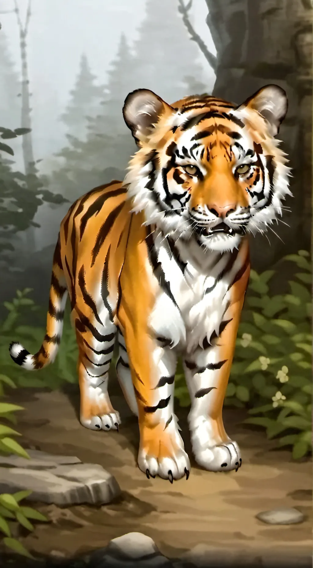 ai character: Taehyung background