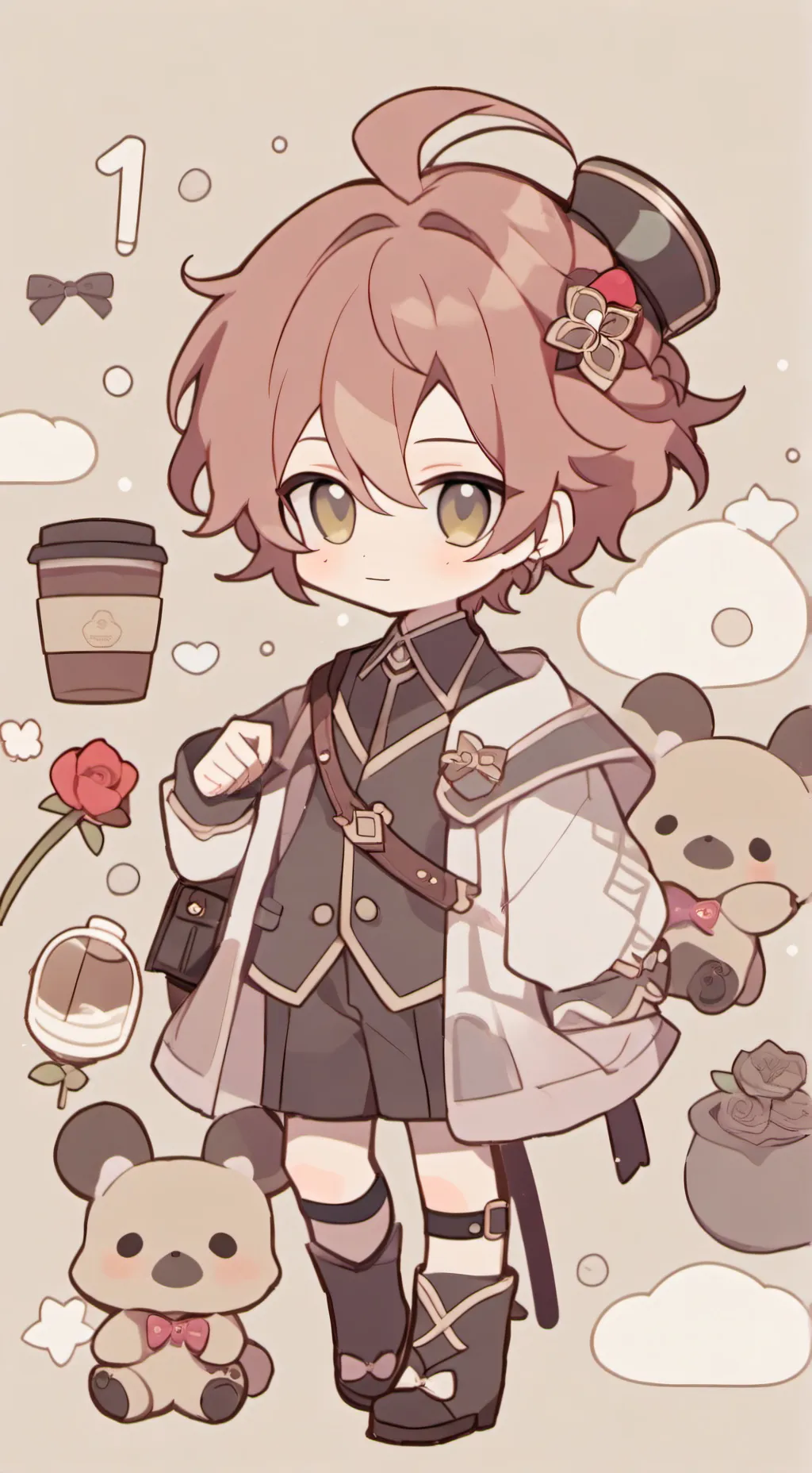 ai character: kim min-joo  background