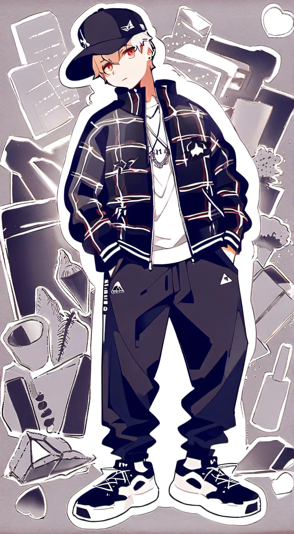 ai character: EMIEM  background