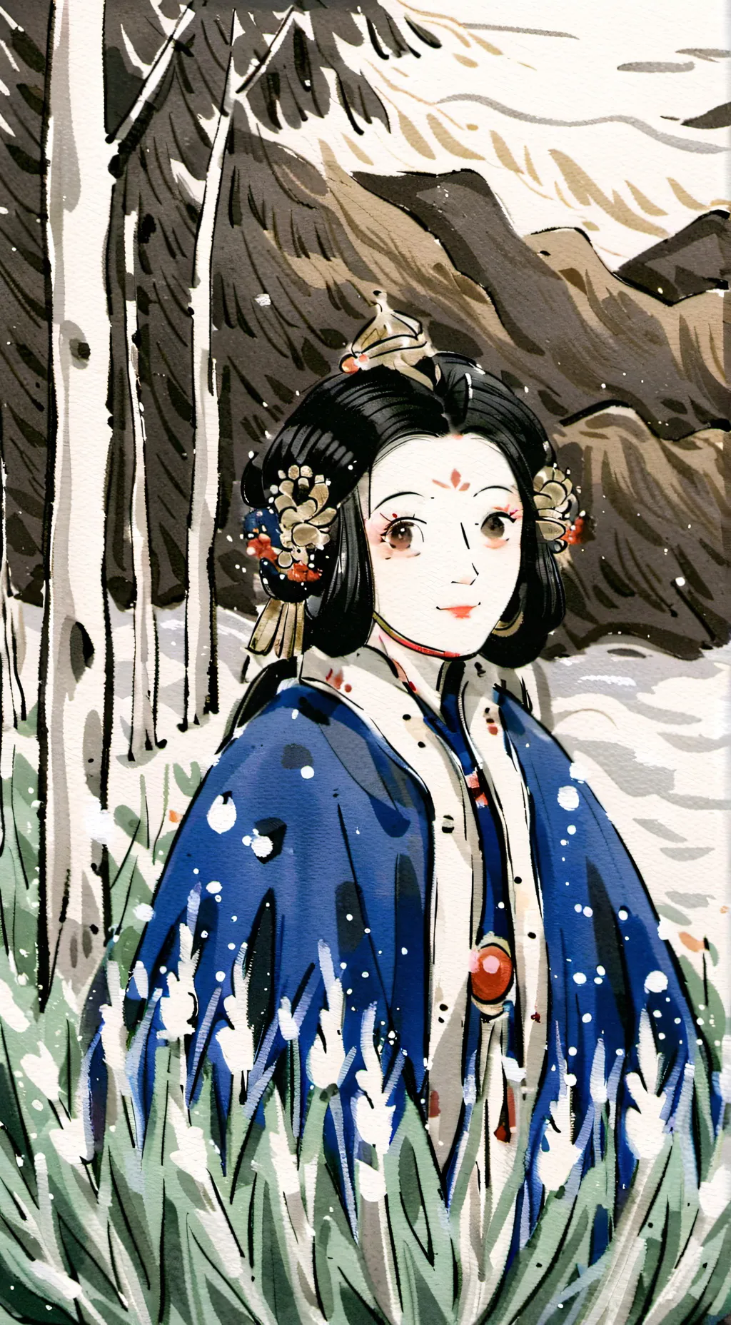 ai character: япония background