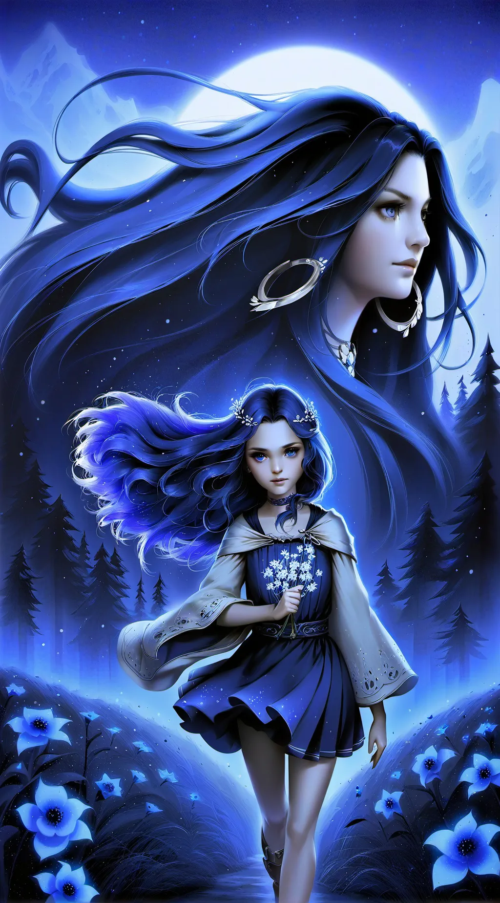 ai character: Asako background