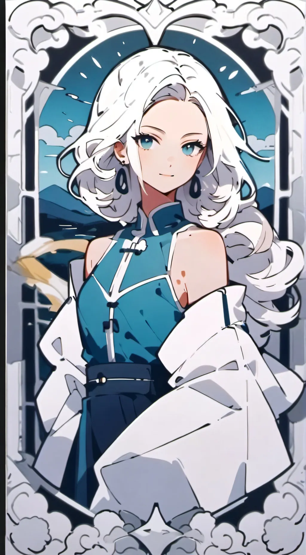 ai character: Nicolly  background