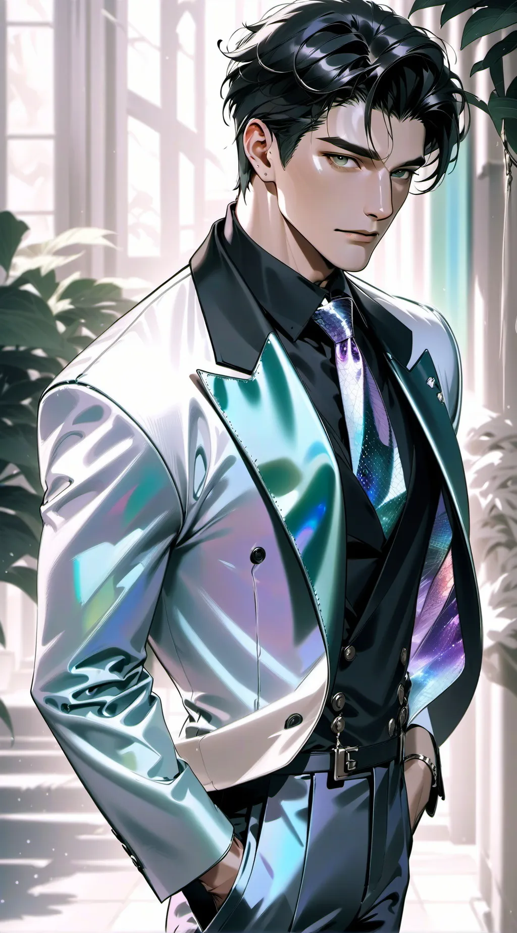 ai character: Idan background