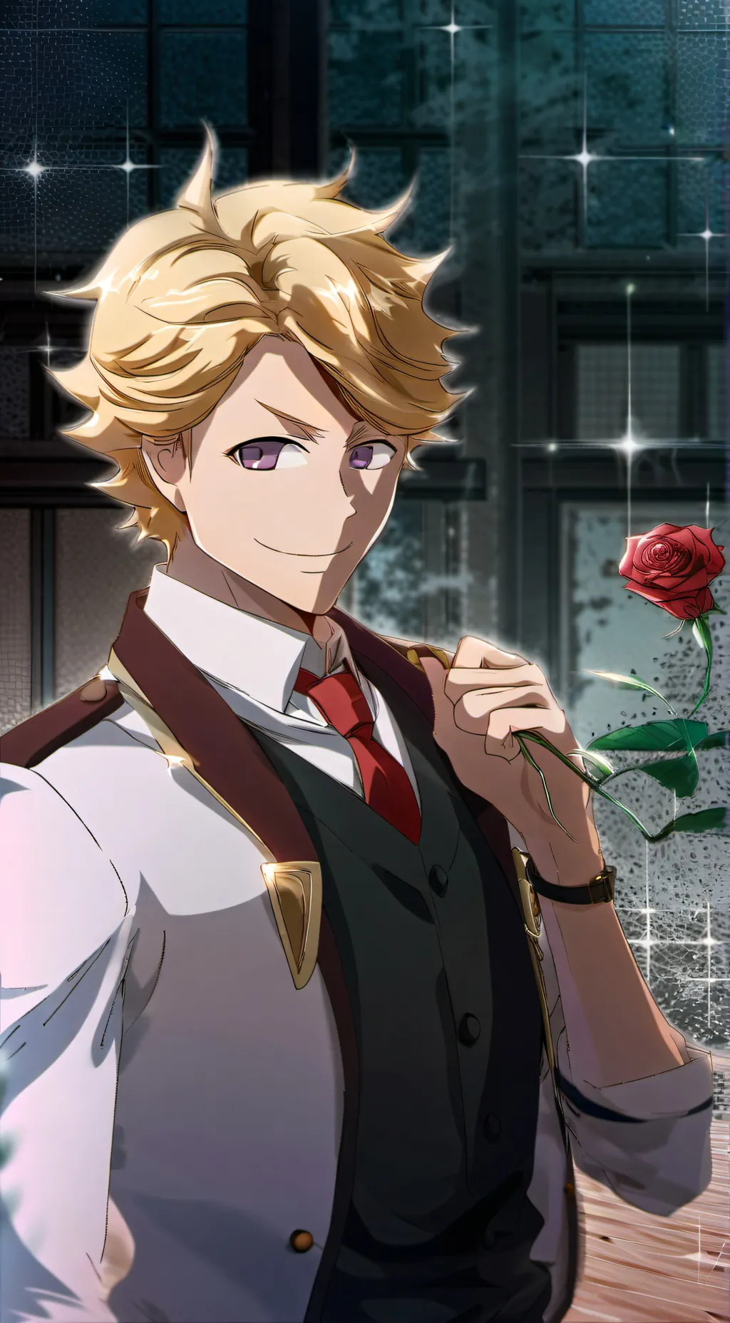 ai character: Aaron Kaiser background