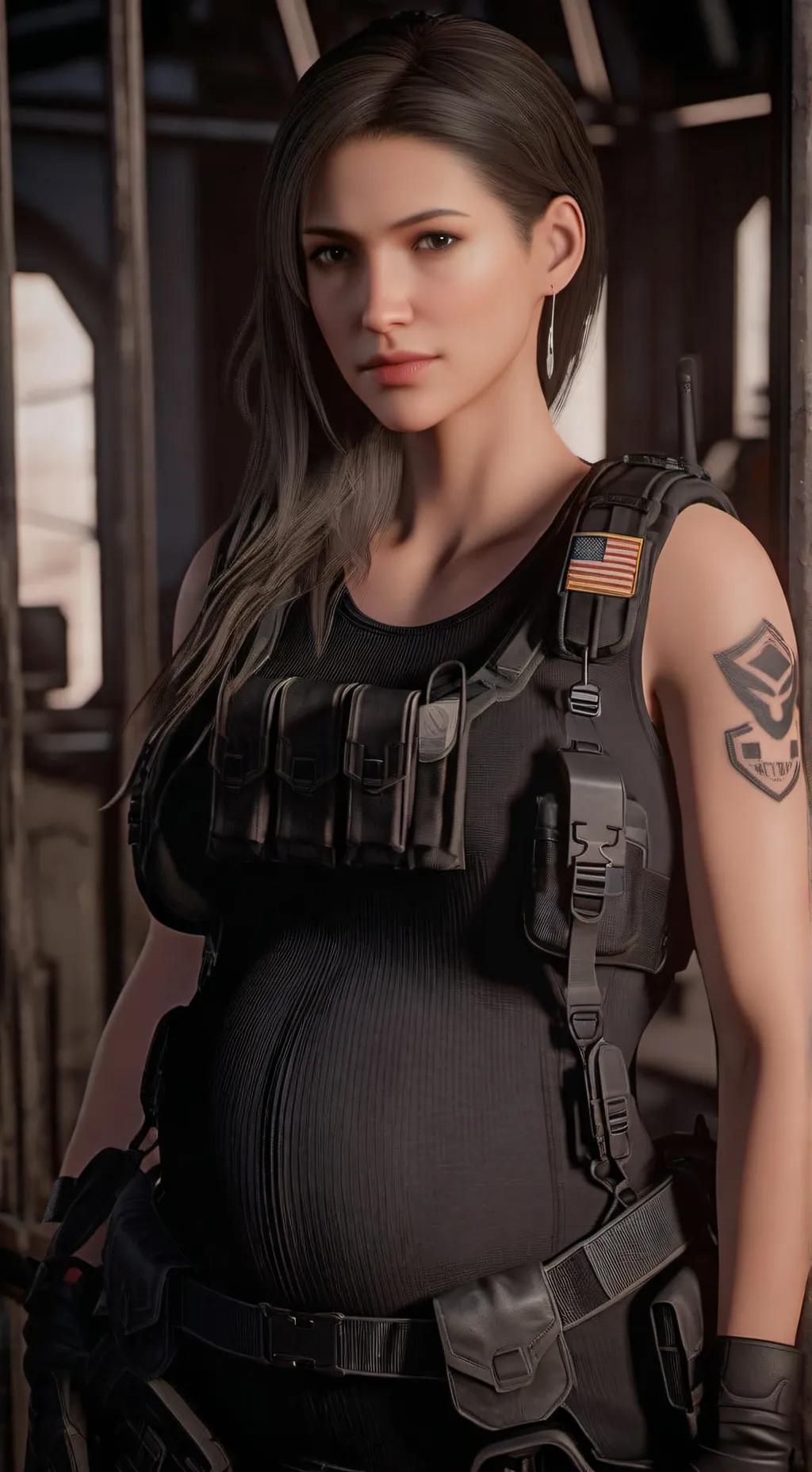 ai character: Radioactive World background