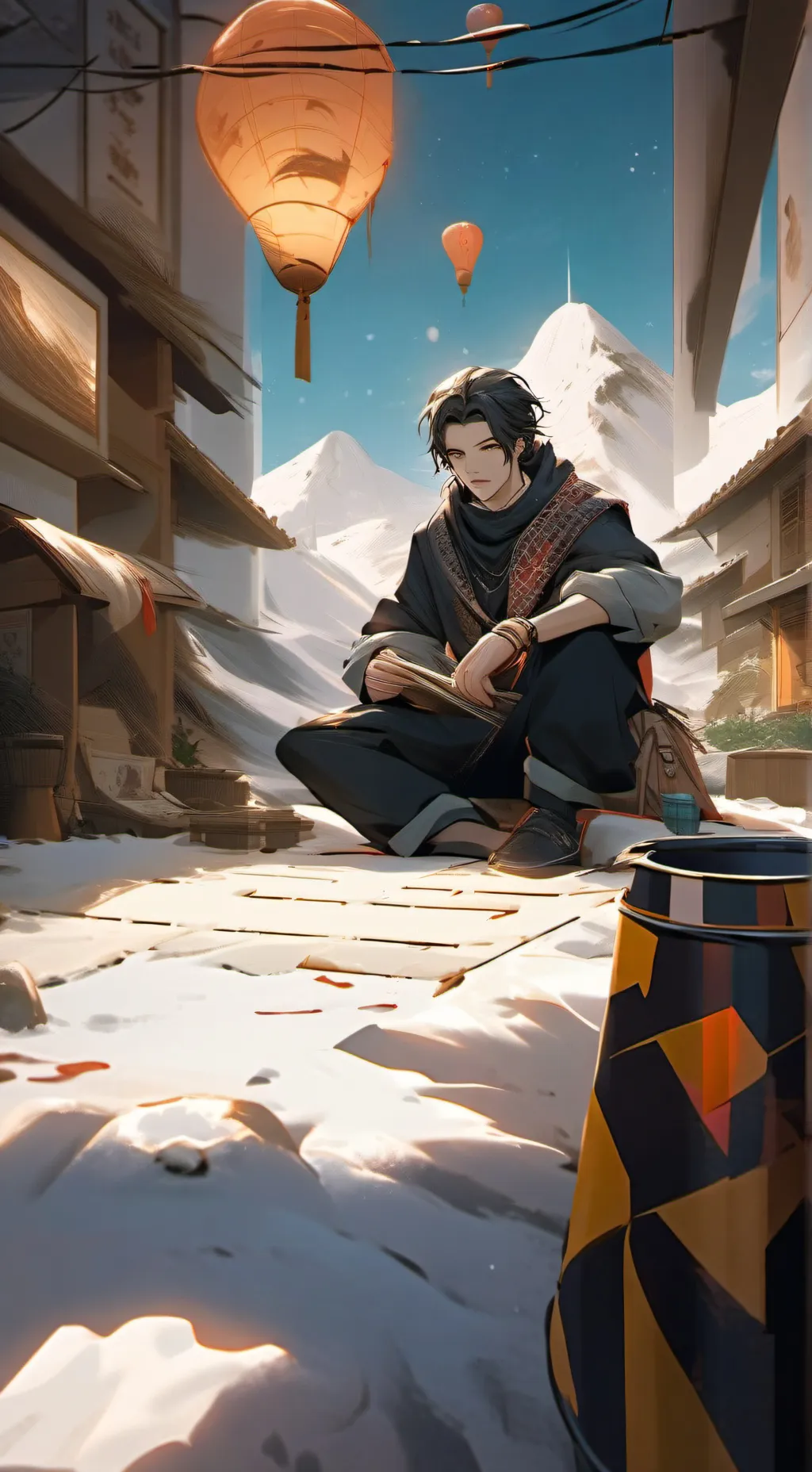 ai character: Adam background