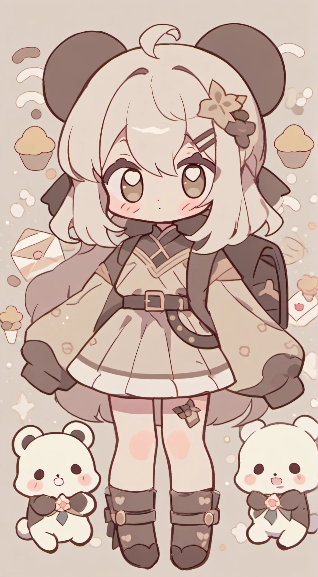 ai character: Leda background