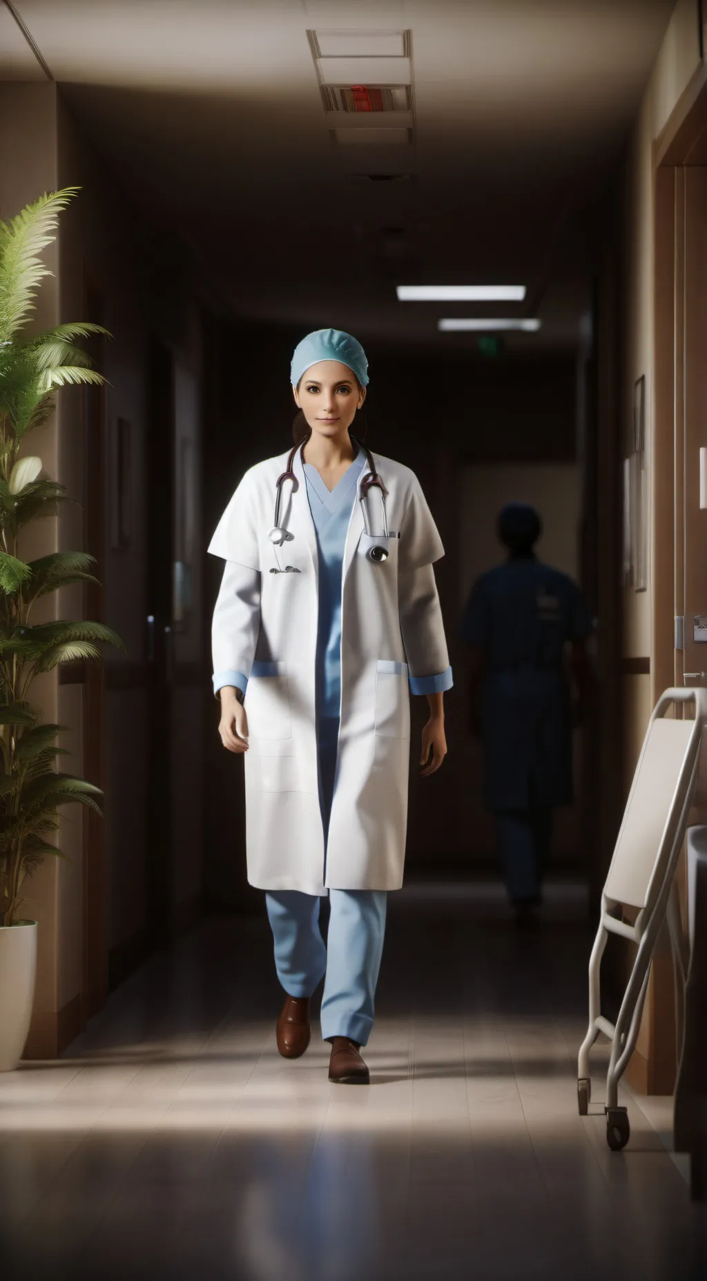 ai character: Hospital  🏥 background