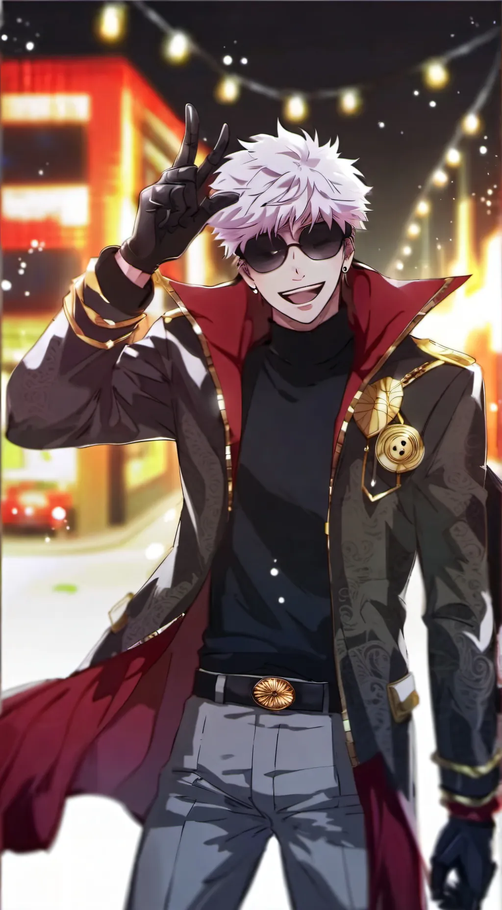 ai character: Satoru Gojo💙 background