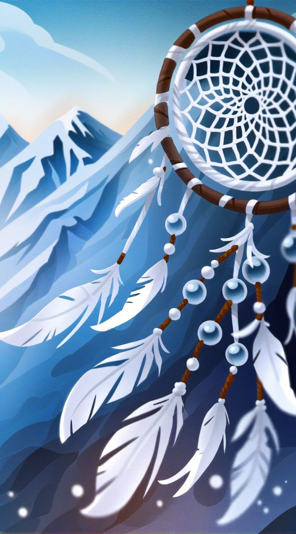 ai character: The dream catcher background