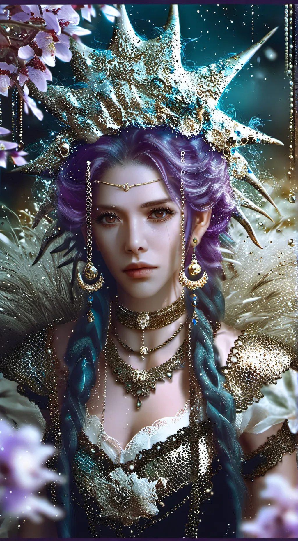 ai character: Thanos background