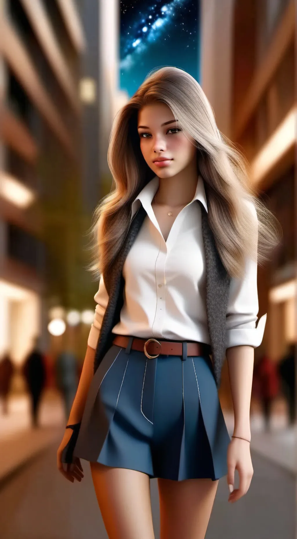 ai character: Ellie background