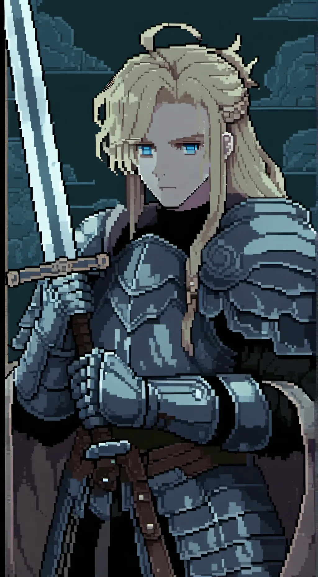 ai character: Hero background