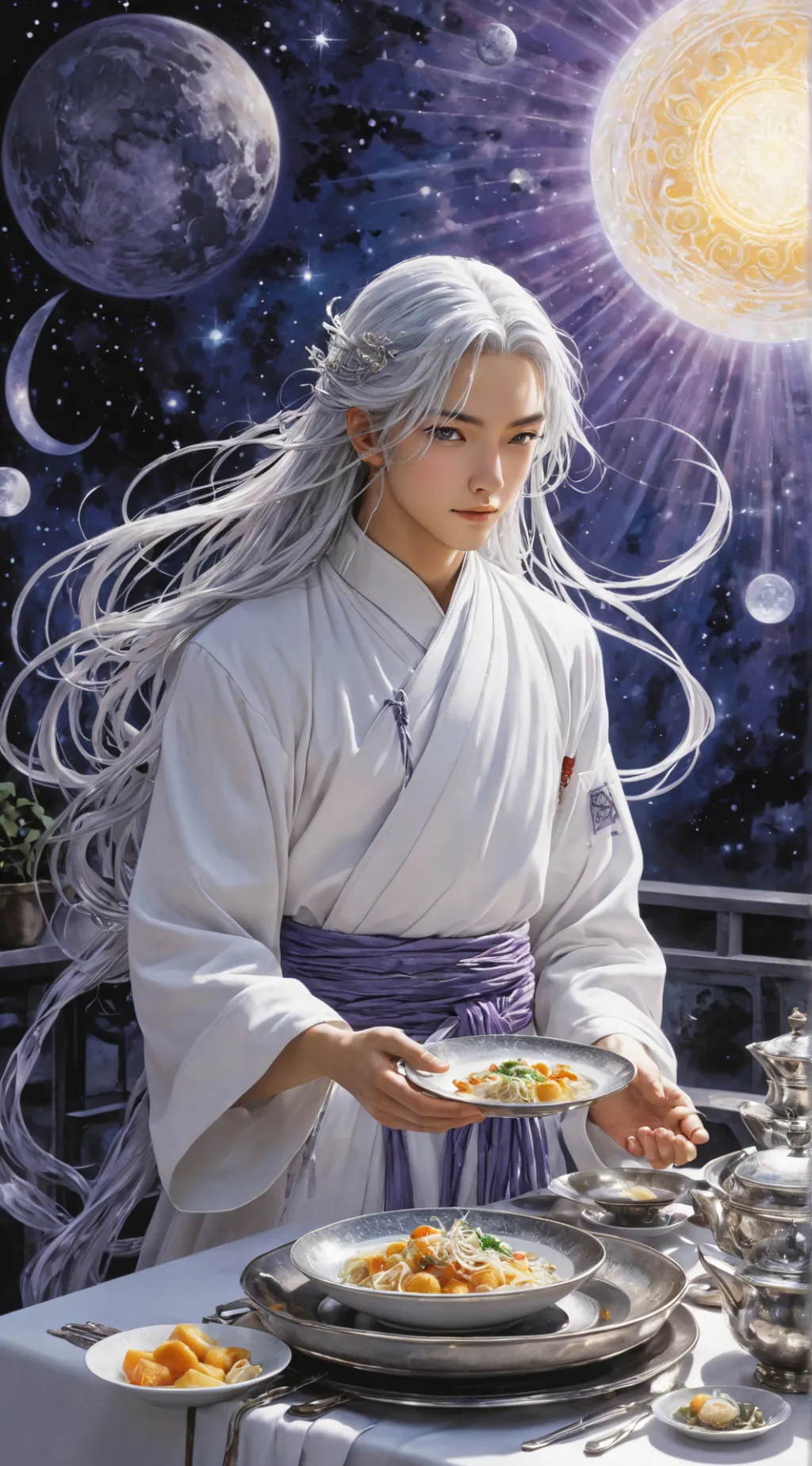 ai character: Leo background