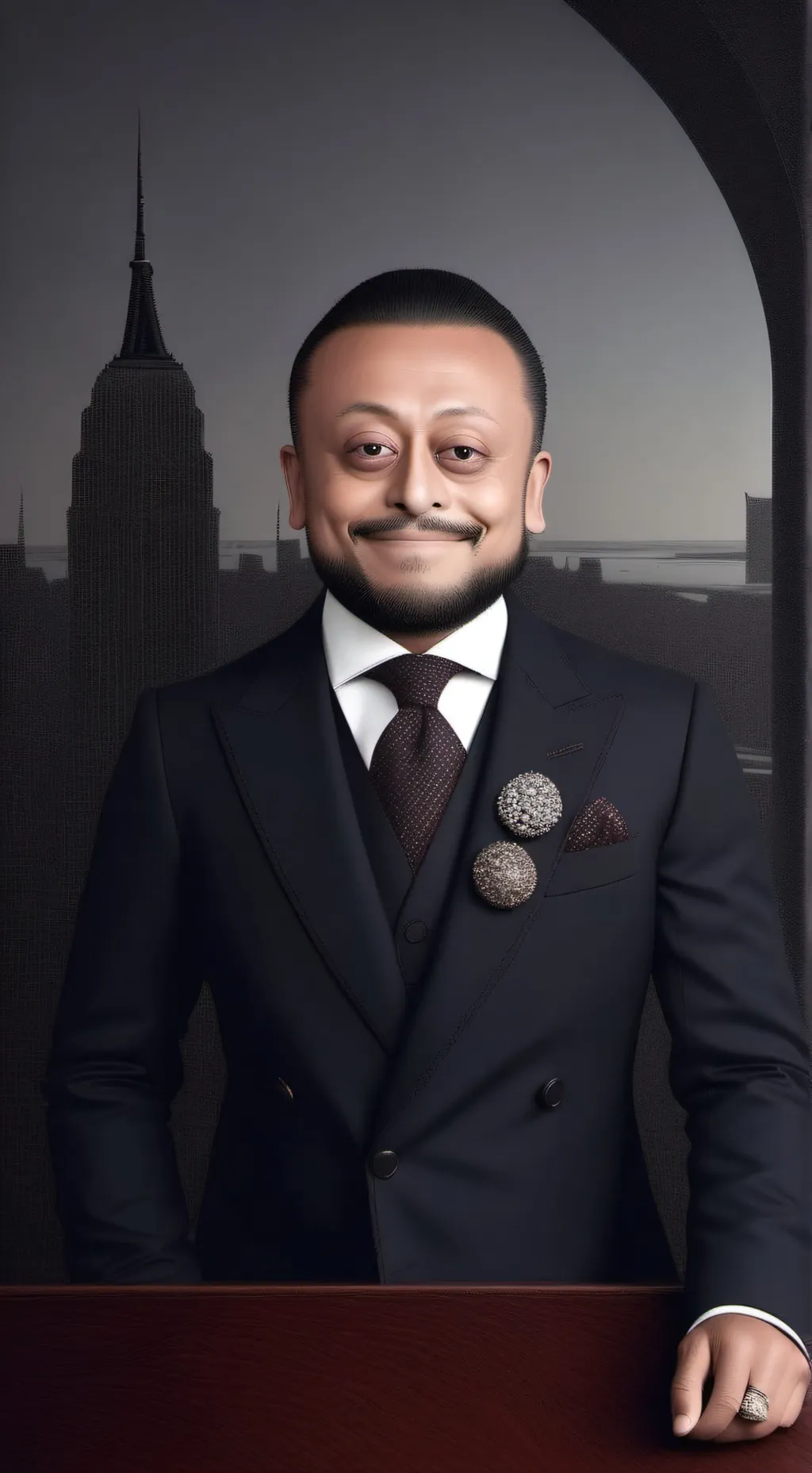 ai character: dandys world background