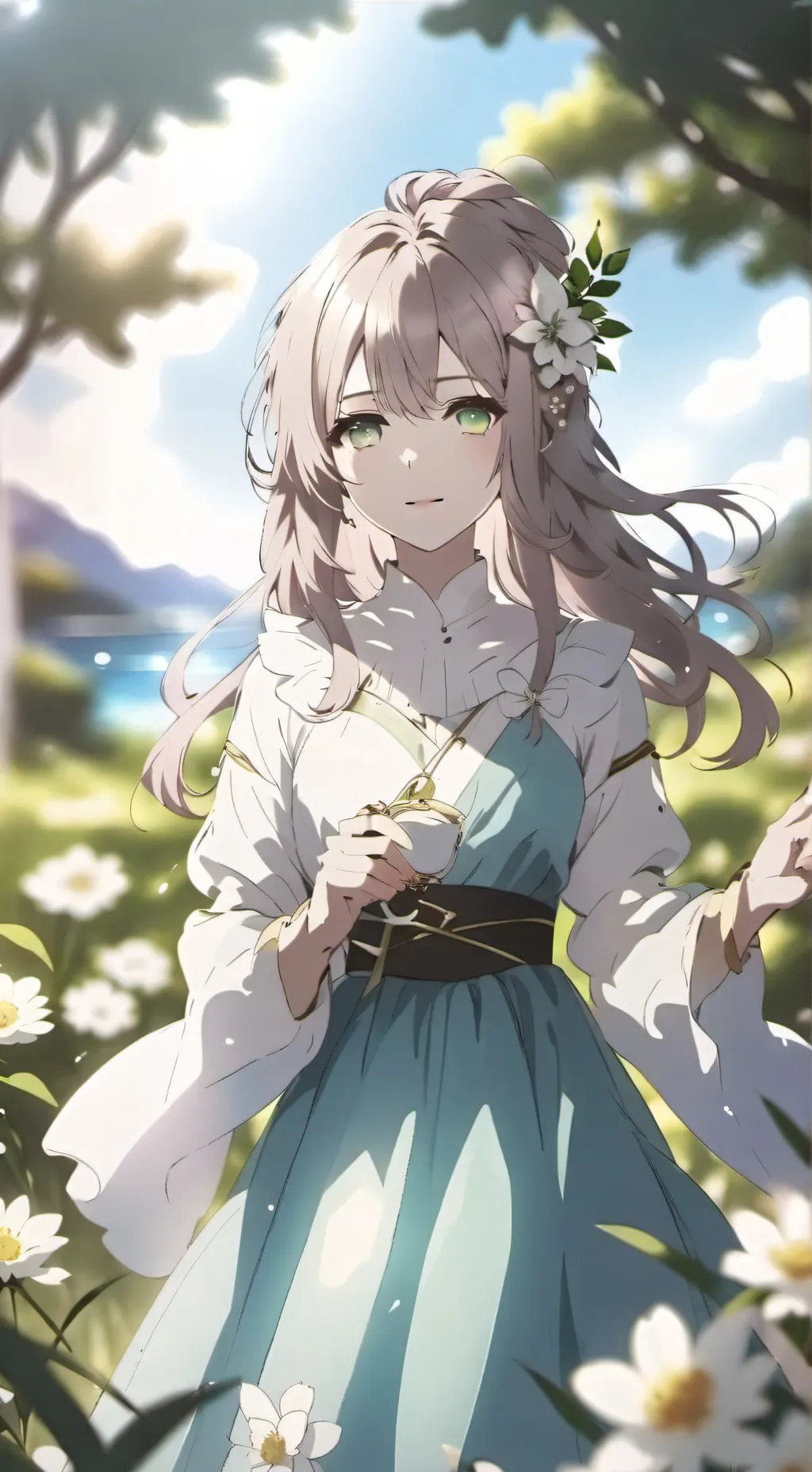 ai character: mili background