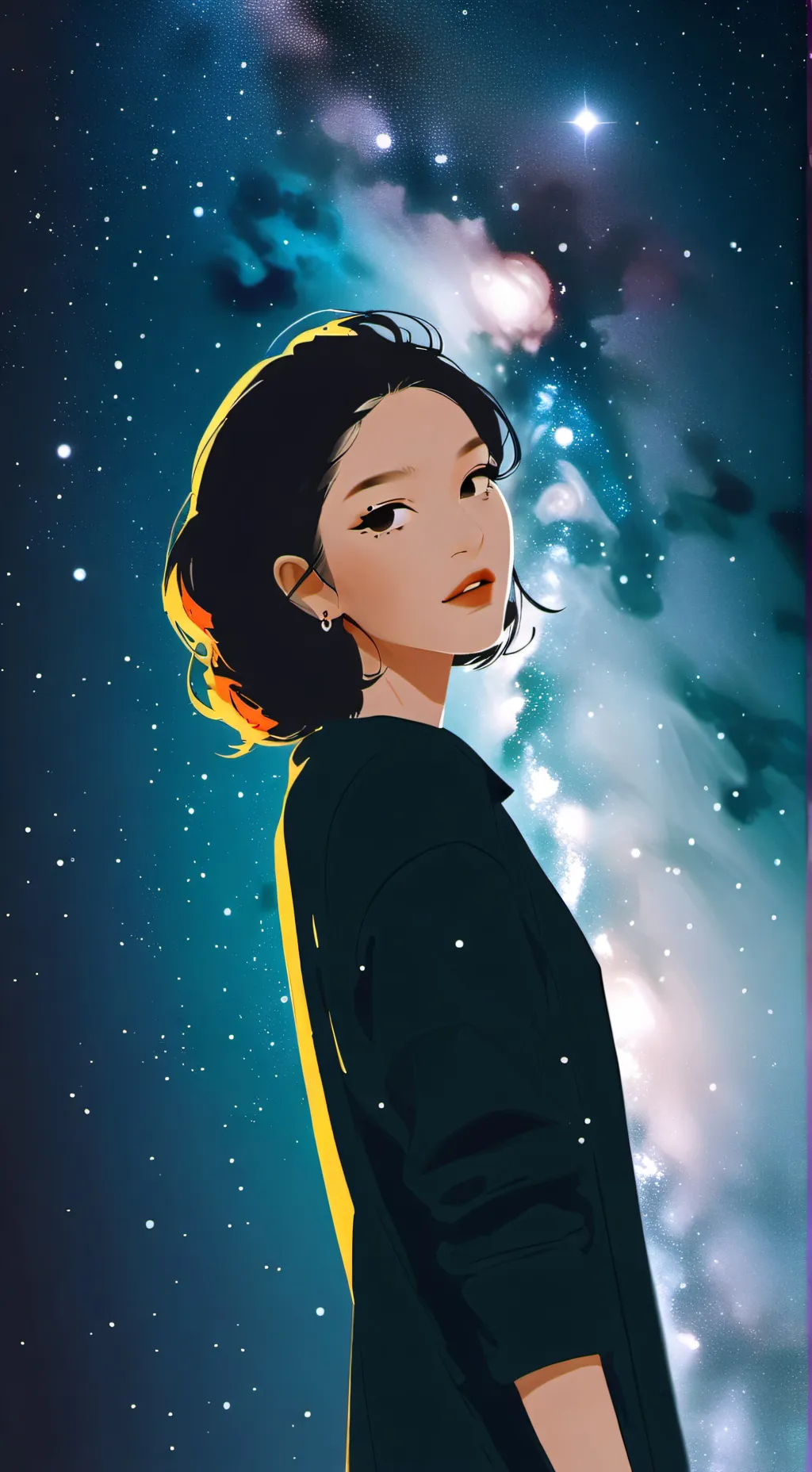 ai character: STOP background