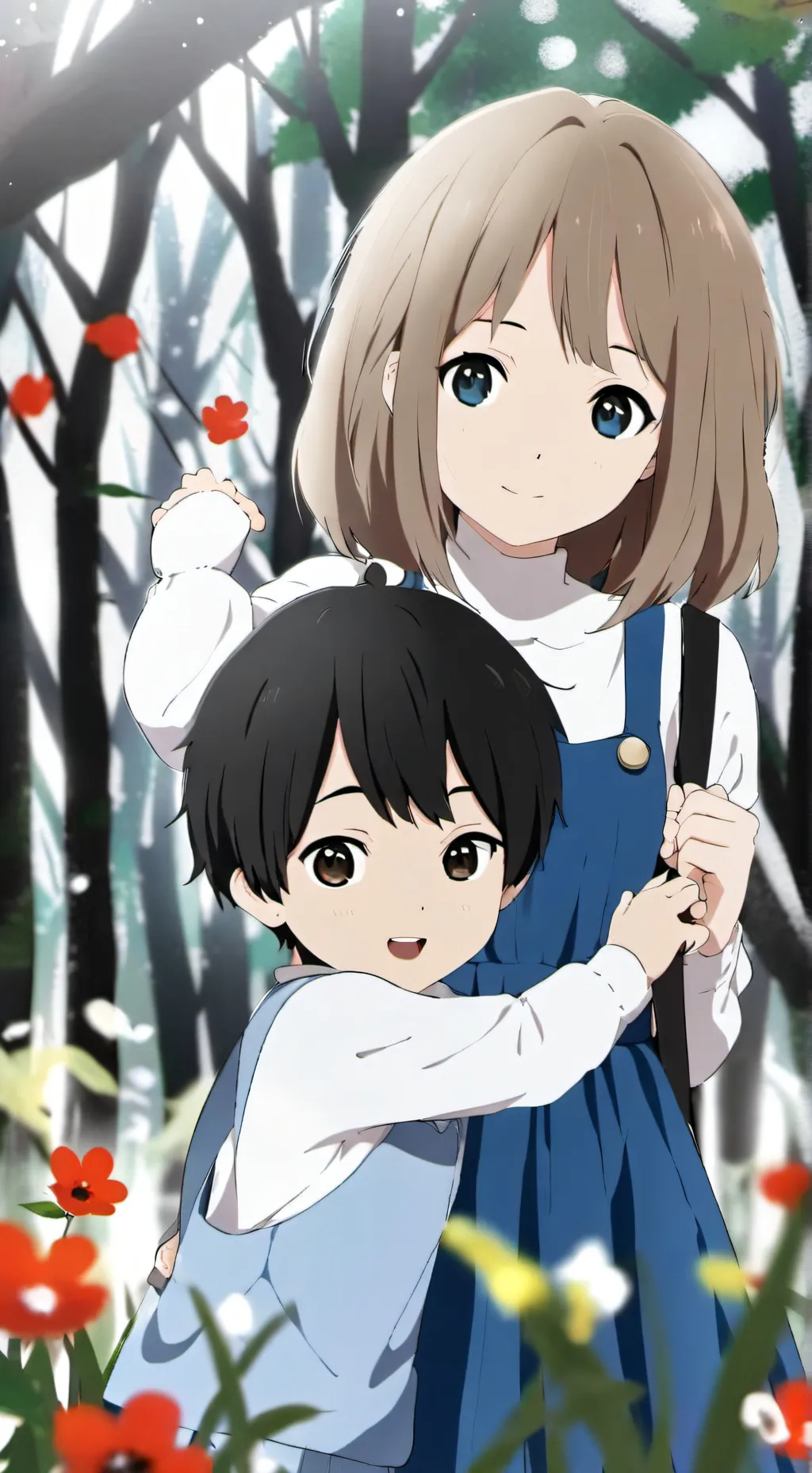 ai character: jjk pero chiquitos background