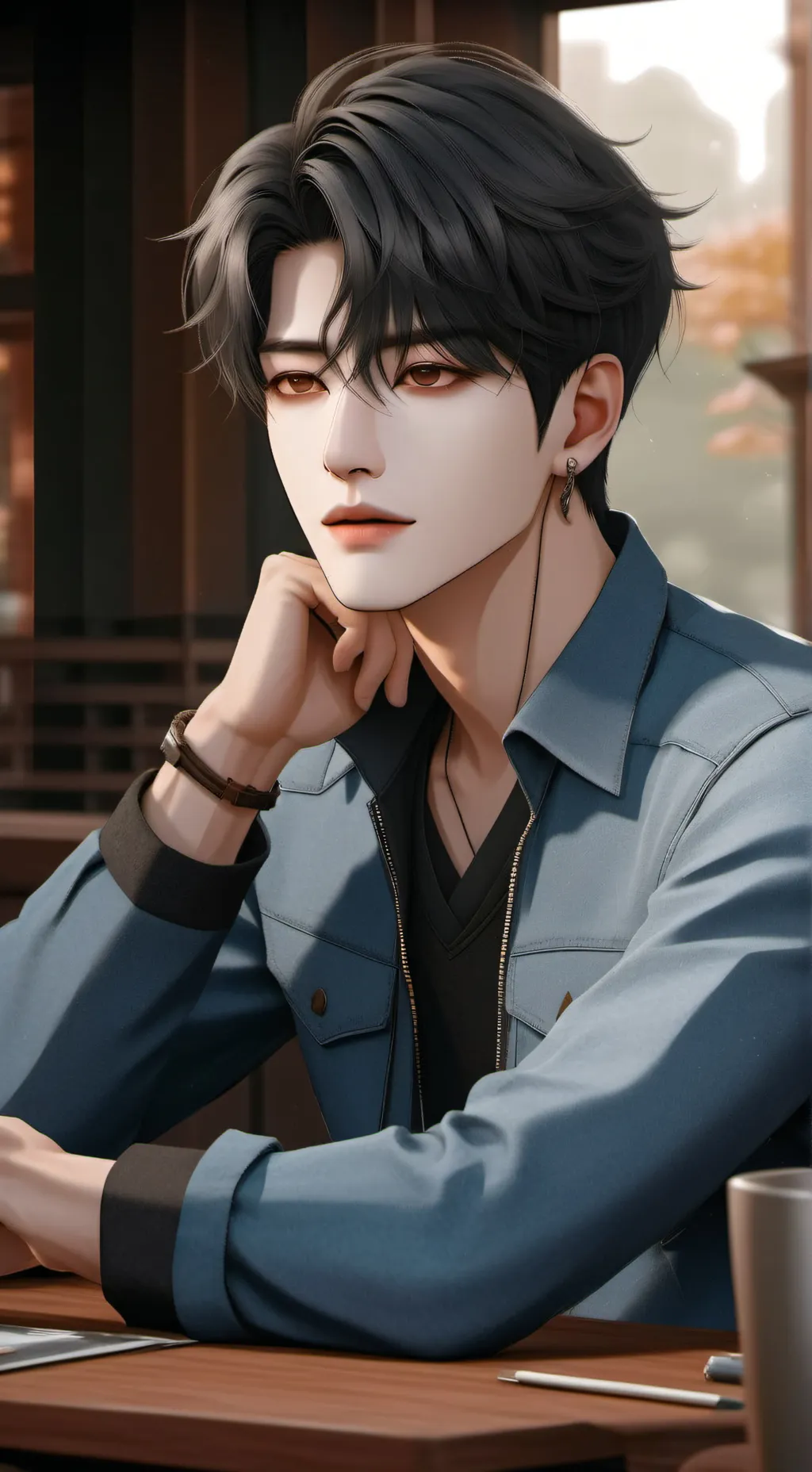 ai character: Eduardo  background