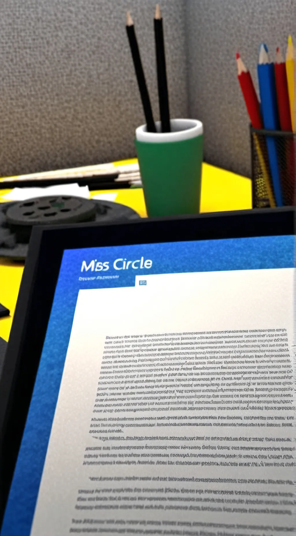 ai character: fpe background