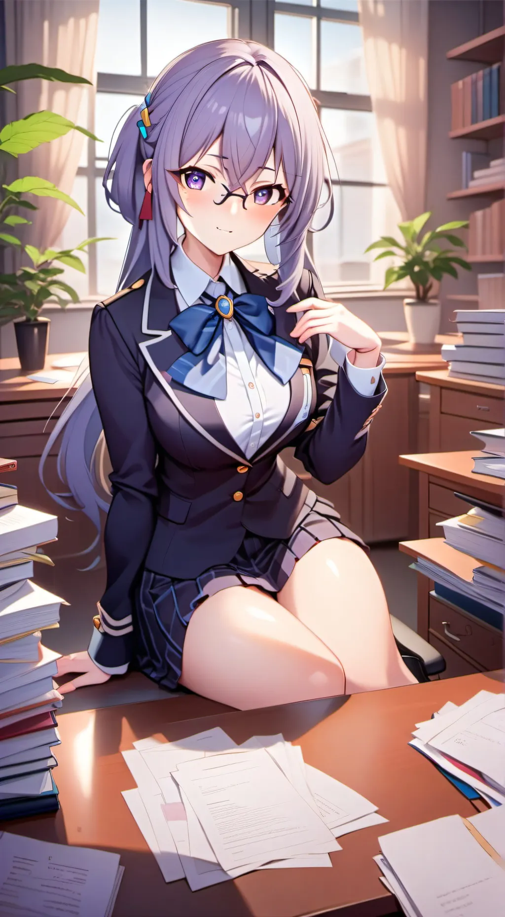 ai character: Himari background