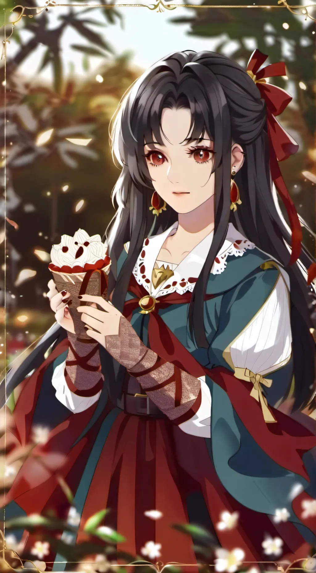 ai character: mamá  background