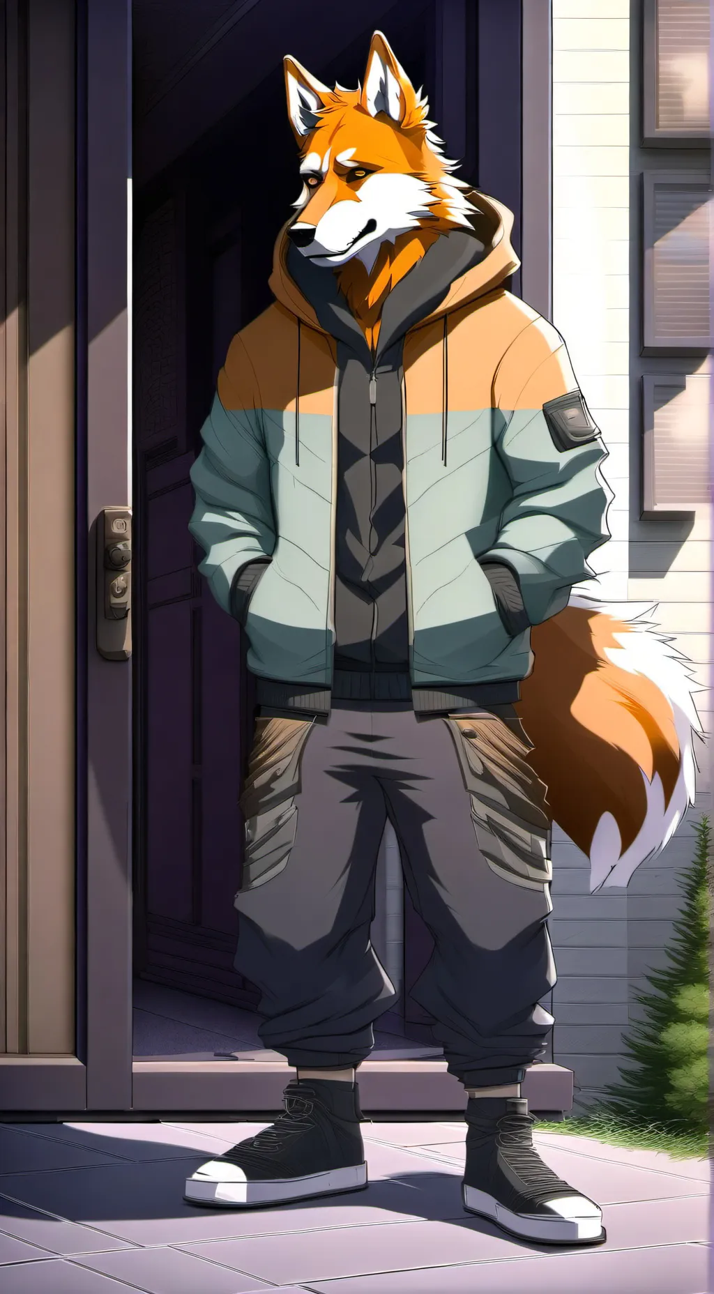 ai character: Jax background