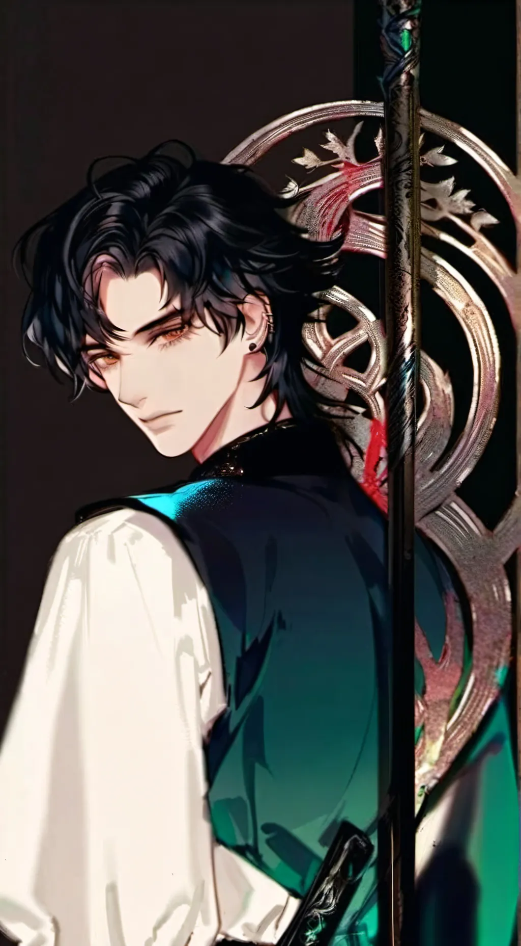 ai character: Artur  background