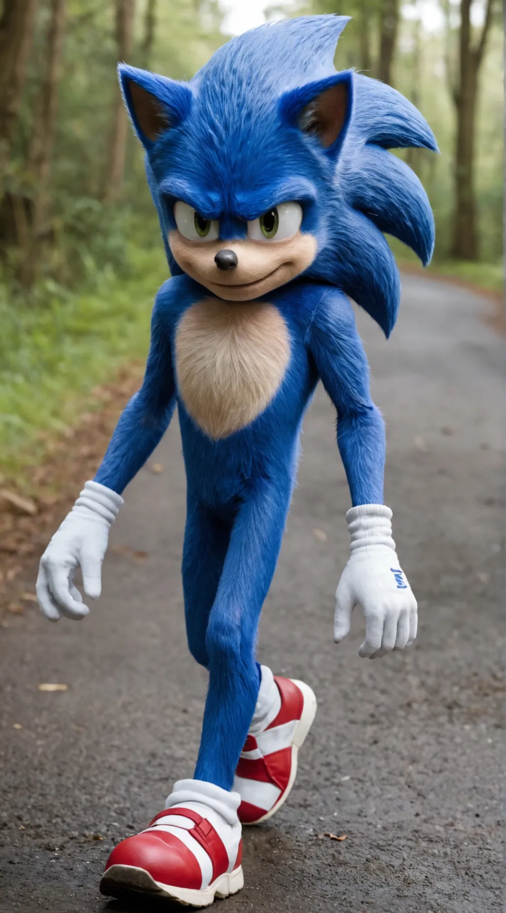 ai character: sonic background