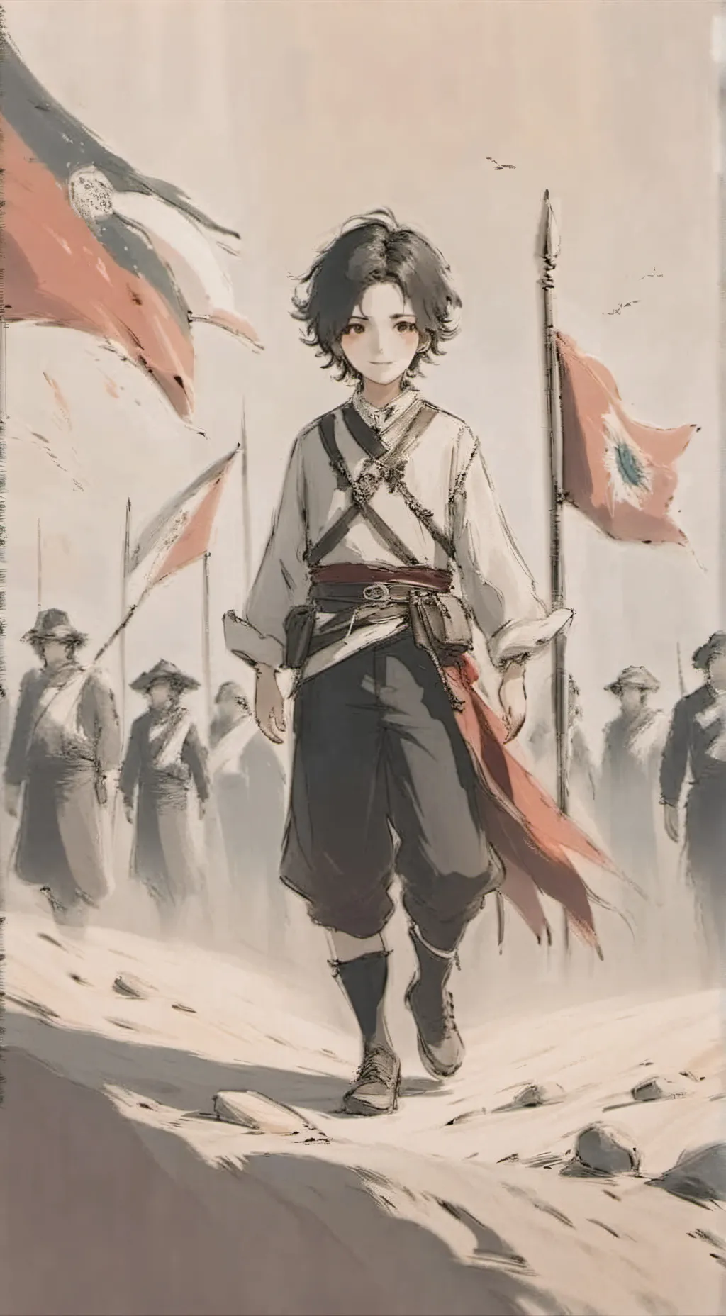 ai character: Ch school  background