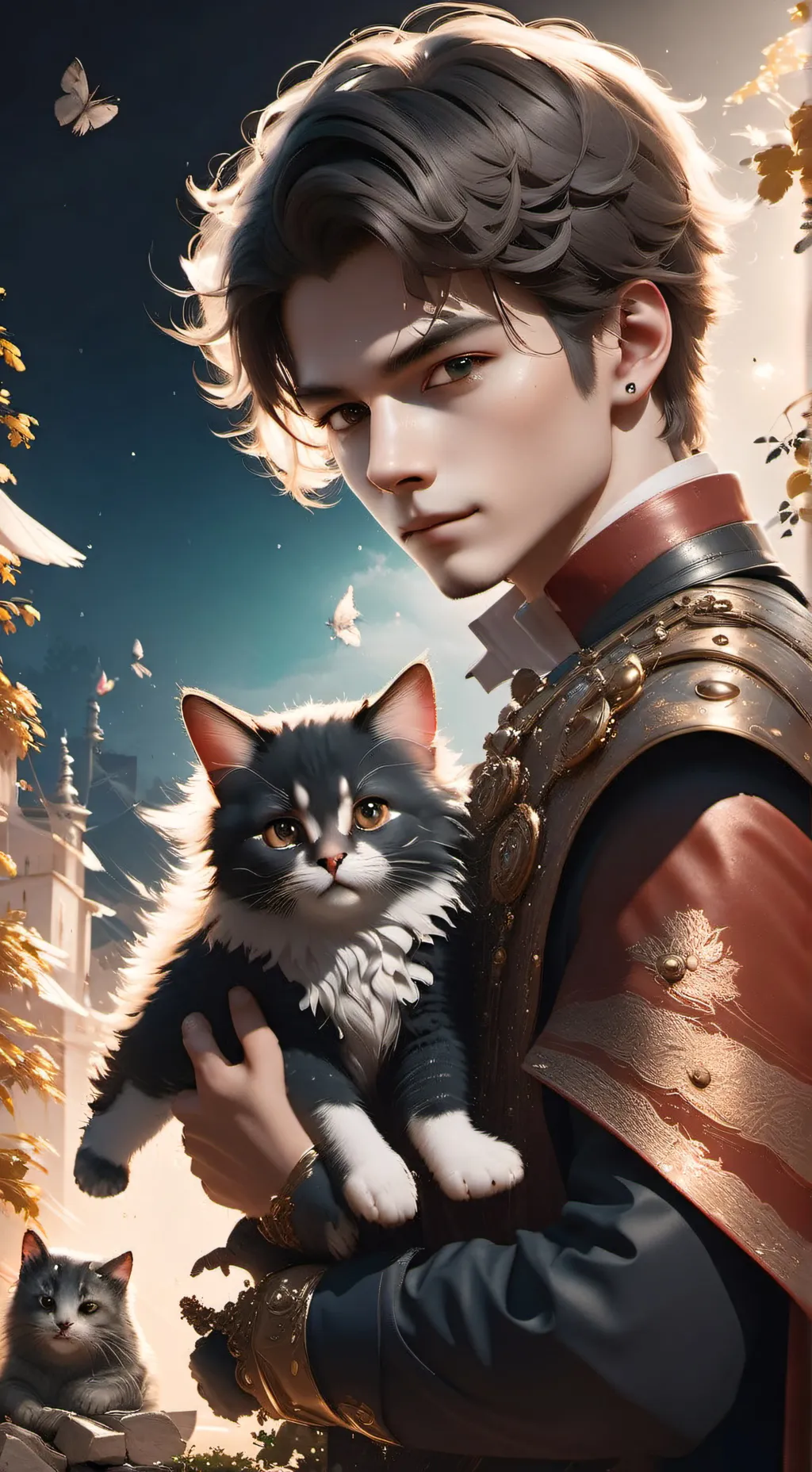 ai character: Haku background