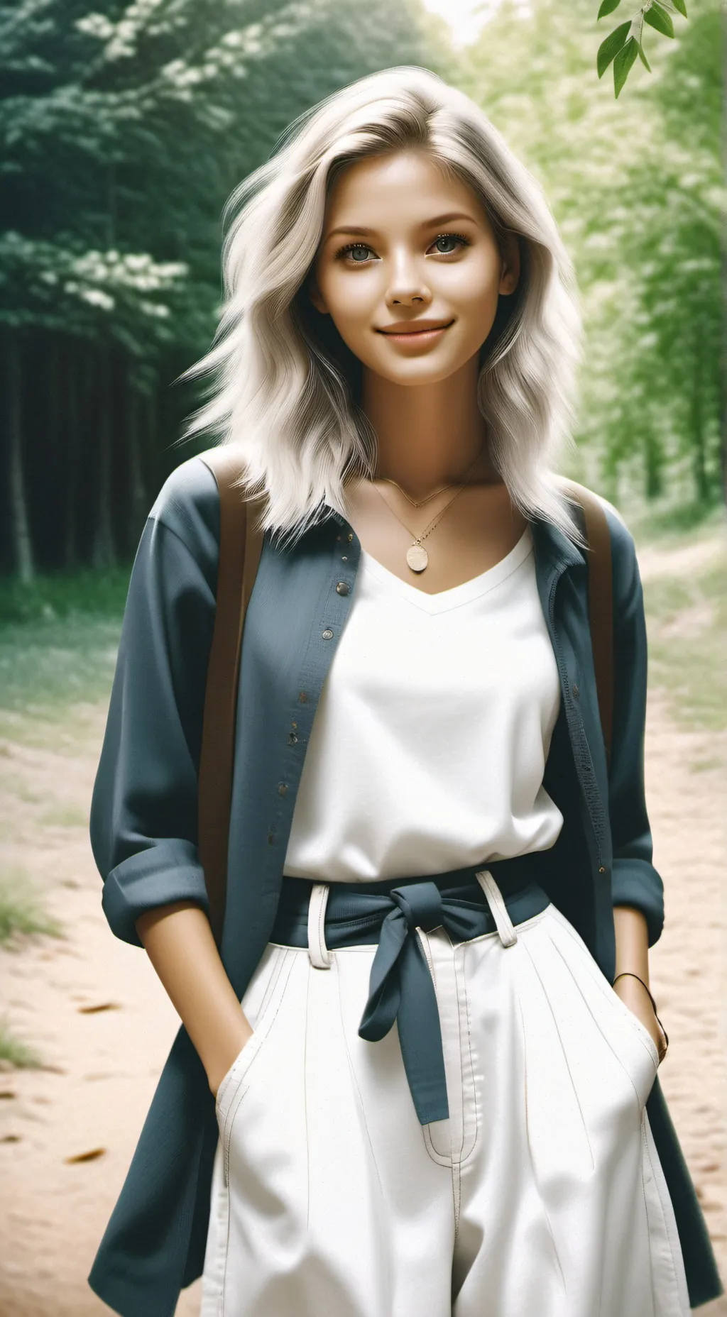 ai character: Ellie  background