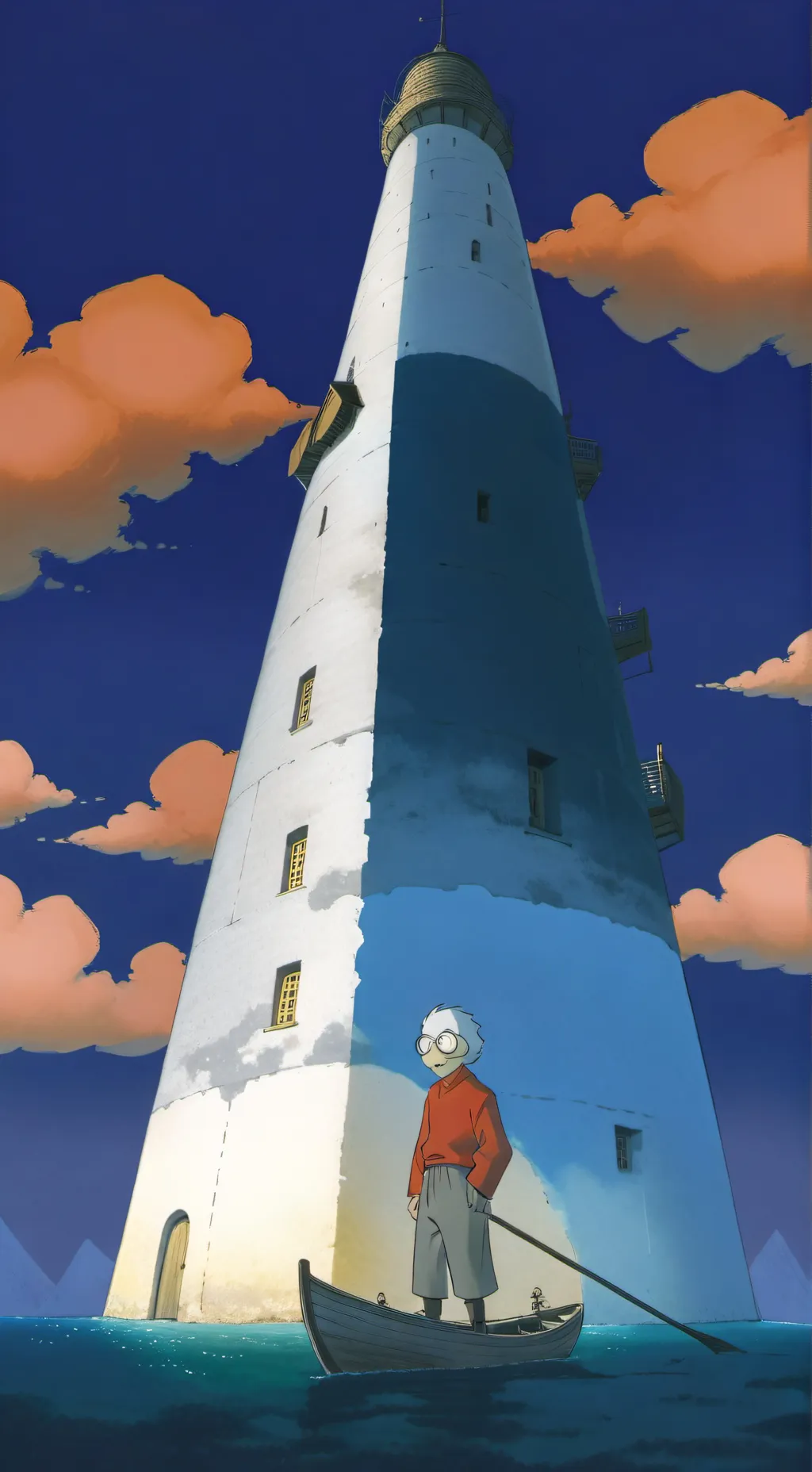 ai character: mr Denmark  background