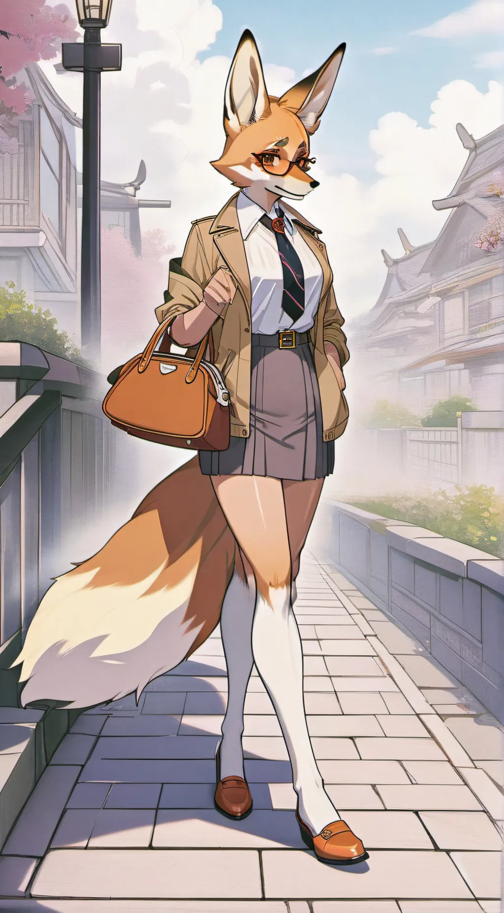 ai character: Addison background