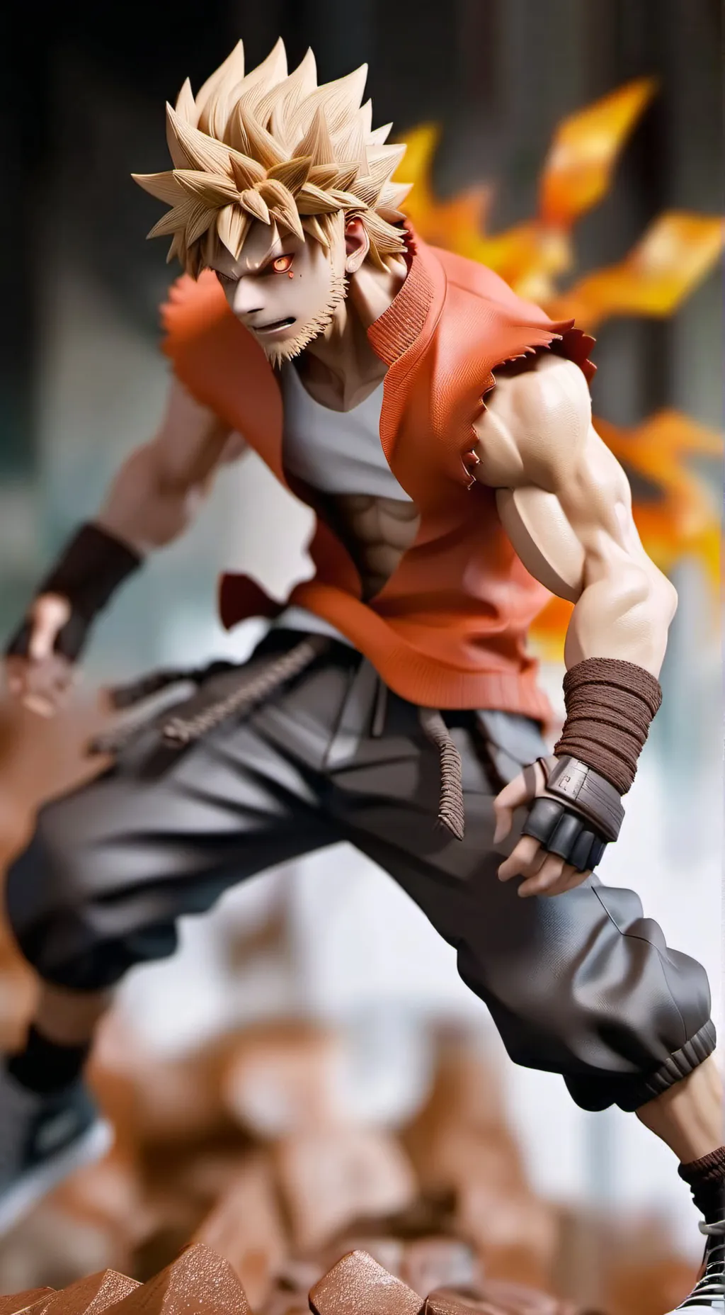 ai character: 💚🧡Beauty beast background