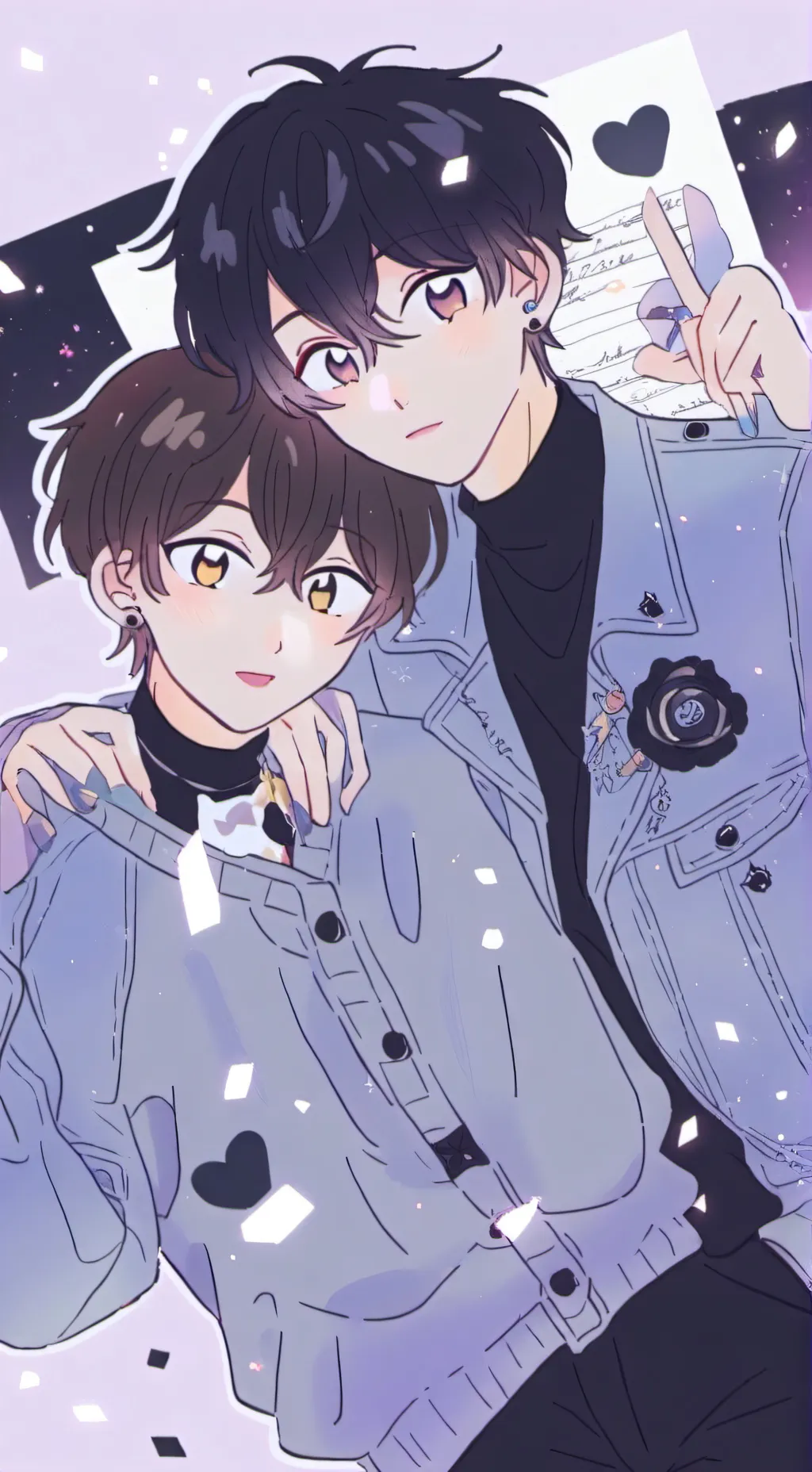 ai character: Jayden and kayden background