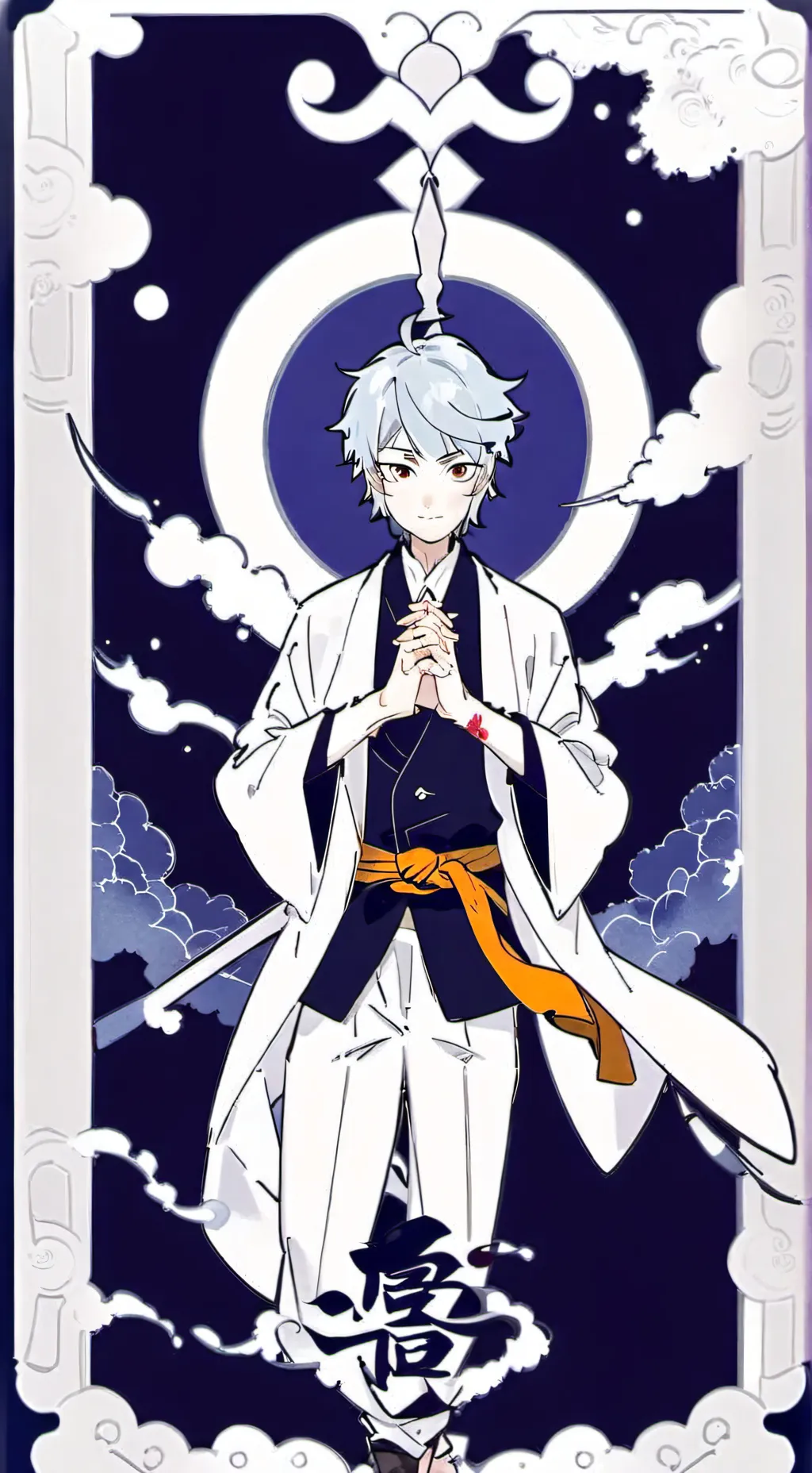 ai character: mitsuki! background