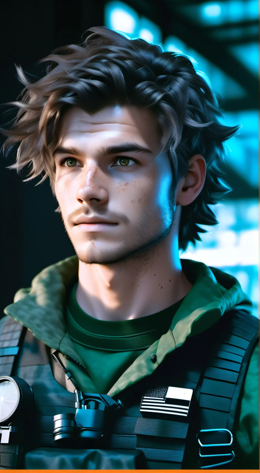 ai character: Jay Saint background