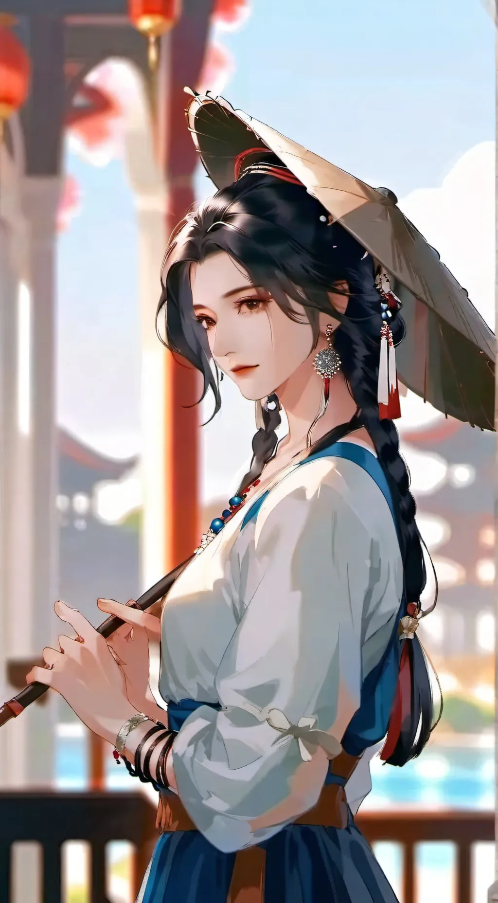 ai character: Blaze the cat y tu background