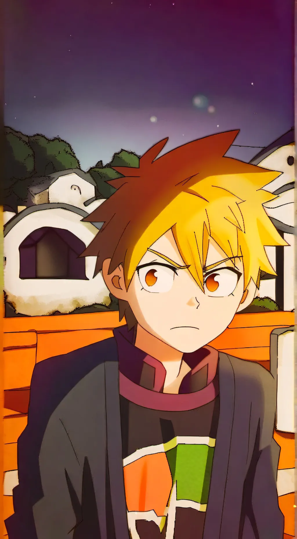 ai character: kou minamoto  background