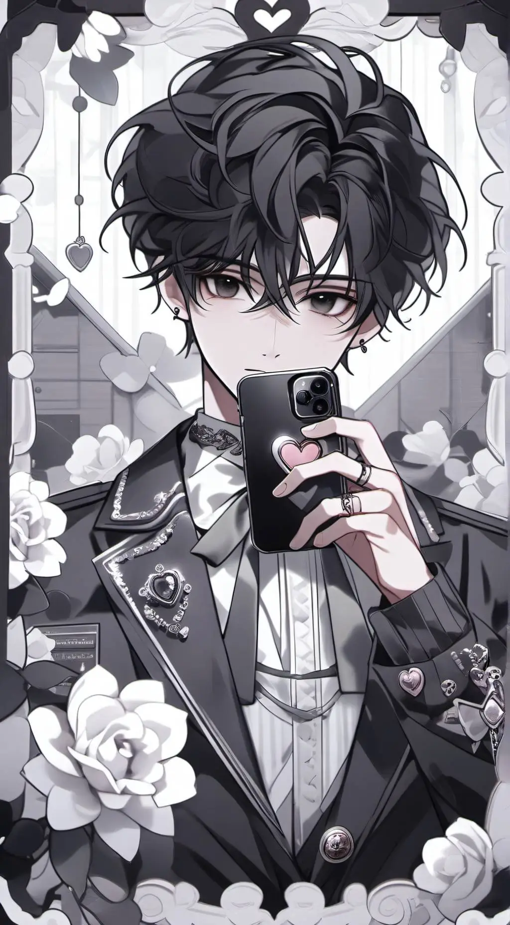 ai character: ♡~Theo~♡ background