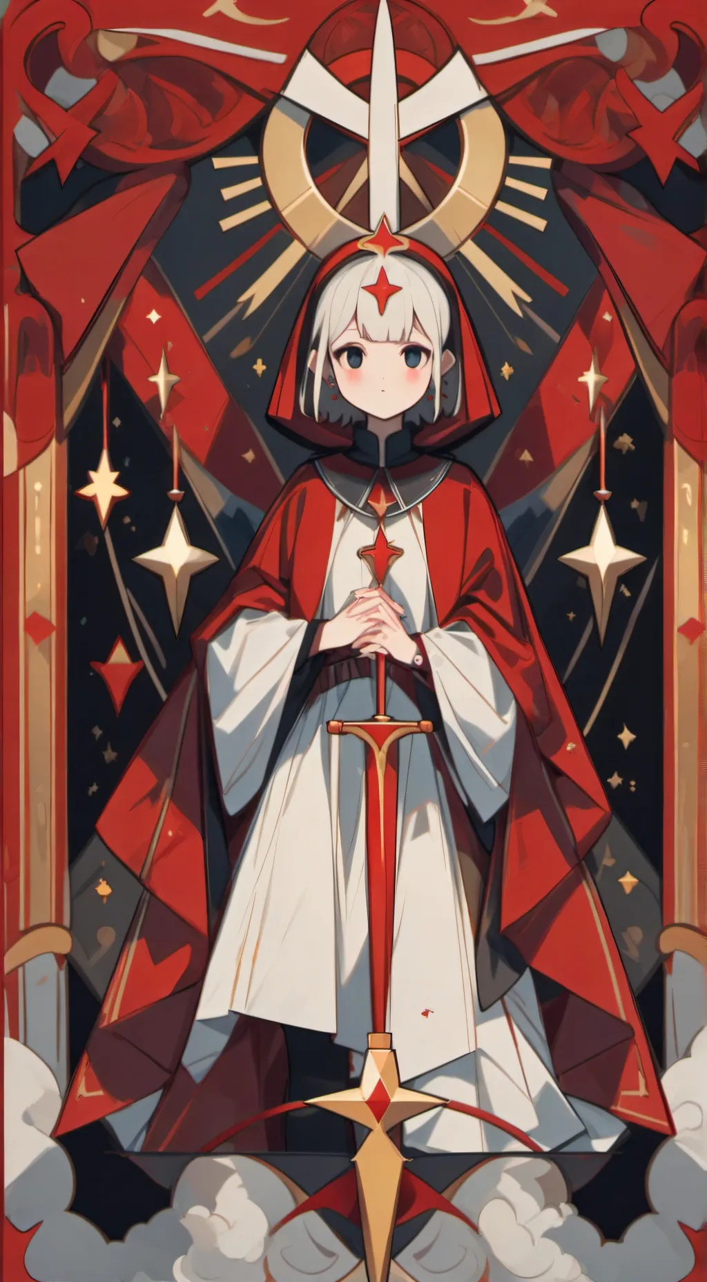 ai character: demon slayer  background