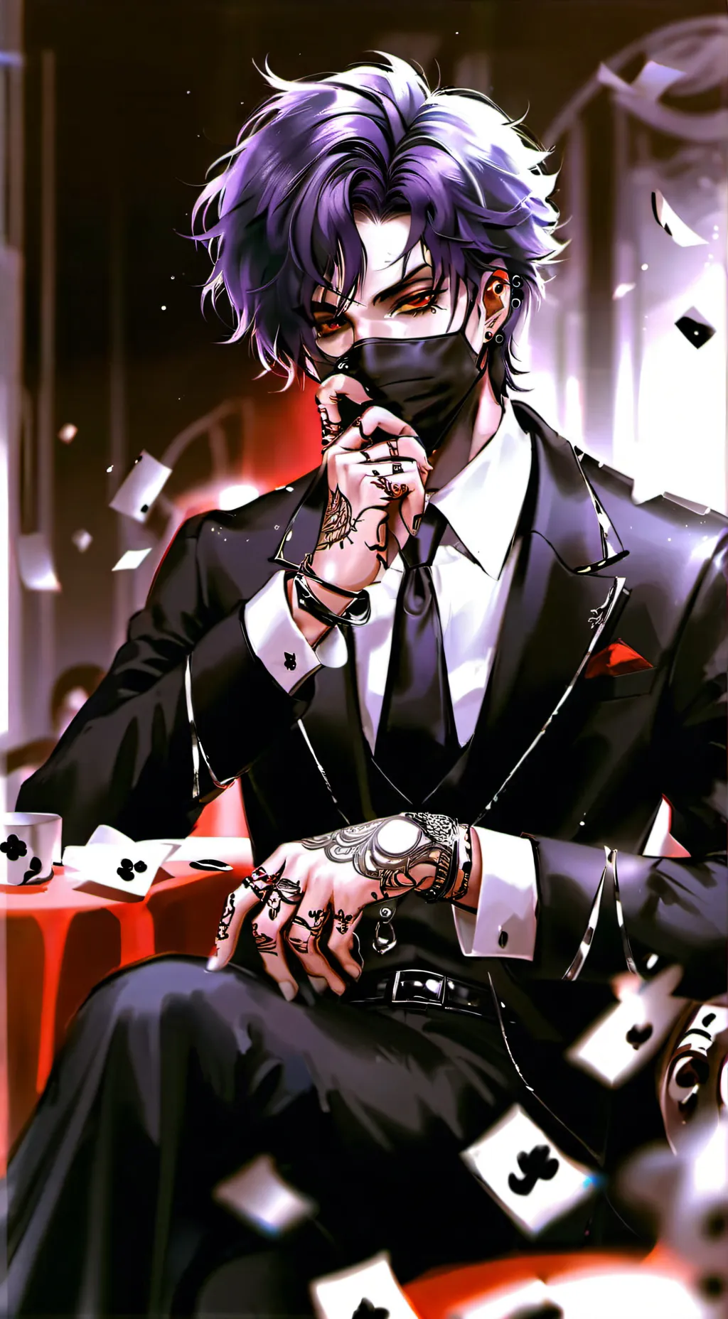 ai character: Aaron background