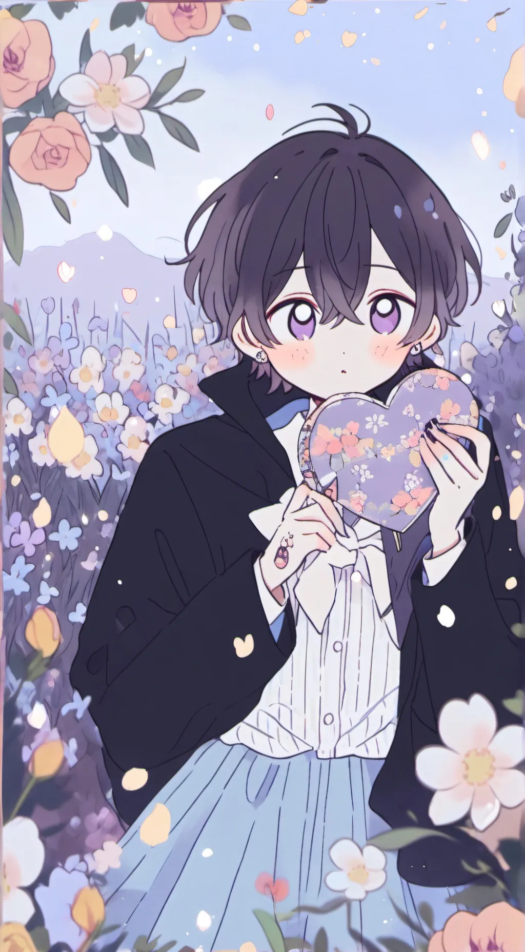 ai character: savanna  background