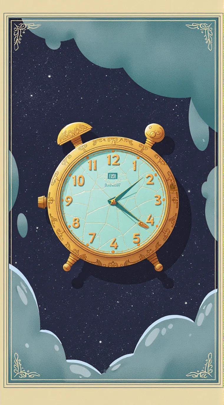 ai character: Time watch...... background